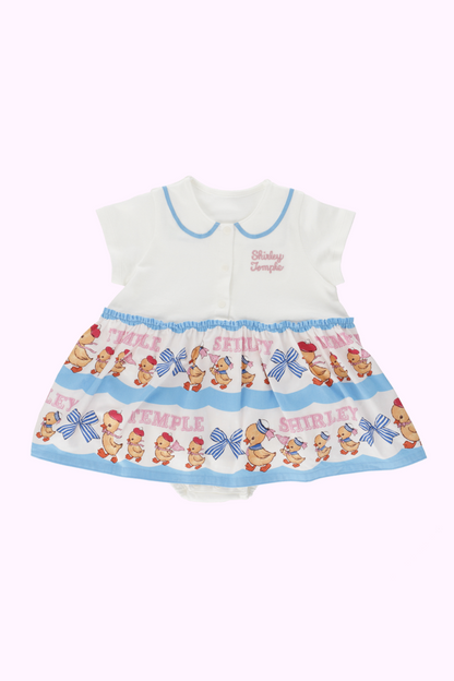 アヒルおさんぽプリントロンパース（Baby）