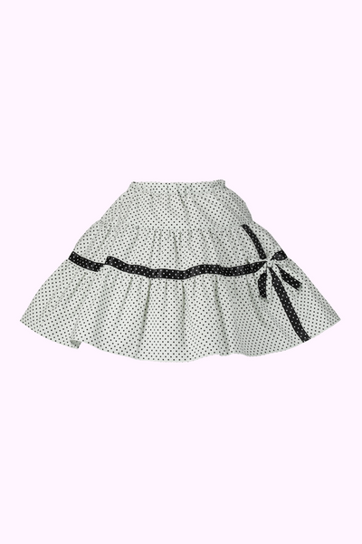 モノトーンドットティアードスカート（Toddler）