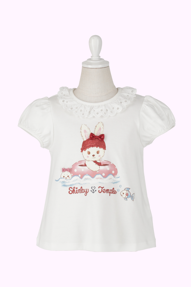 シャルロットスイムプリントパフTシャツ（Baby）