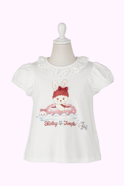 シャルロットスイムプリントパフTシャツ（Baby）