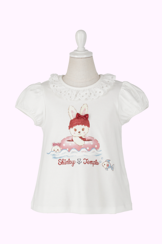 シャルロットスイムプリントパフTシャツ（Toddler）