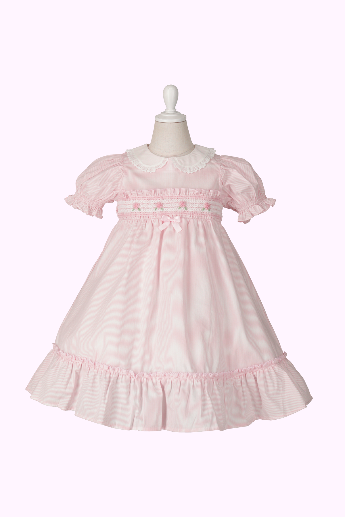 ローズ刺繍スモッキングワンピース（Toddler） – Shirley Temple