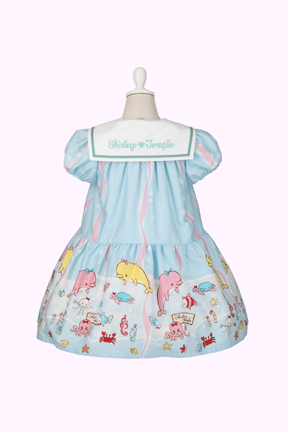 マリンフレンズプリントセーラーワンピース（Toddler）