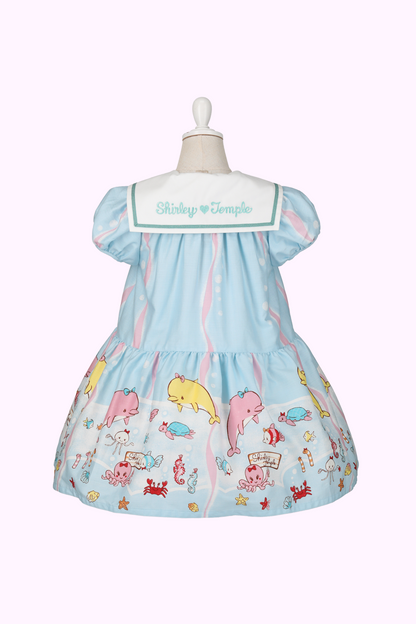マリンフレンズプリントセーラーワンピース（Toddler）