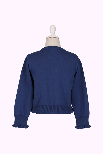 スカラップニットカーディガン（Toddler）
