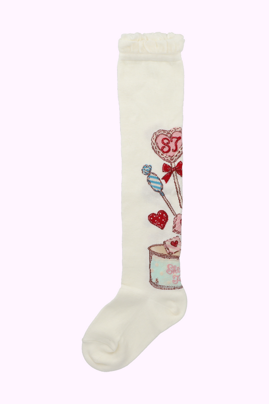 スイートハートニーハイソックス（14～23cm）