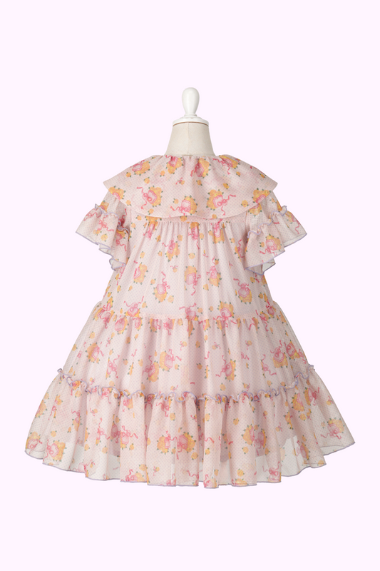 チュールブーケプリントワンピース（Toddler）