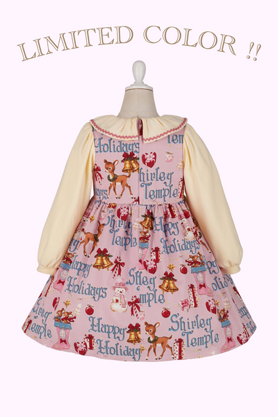 ハッピーホリデープリントドッキングワンピース（Baby）