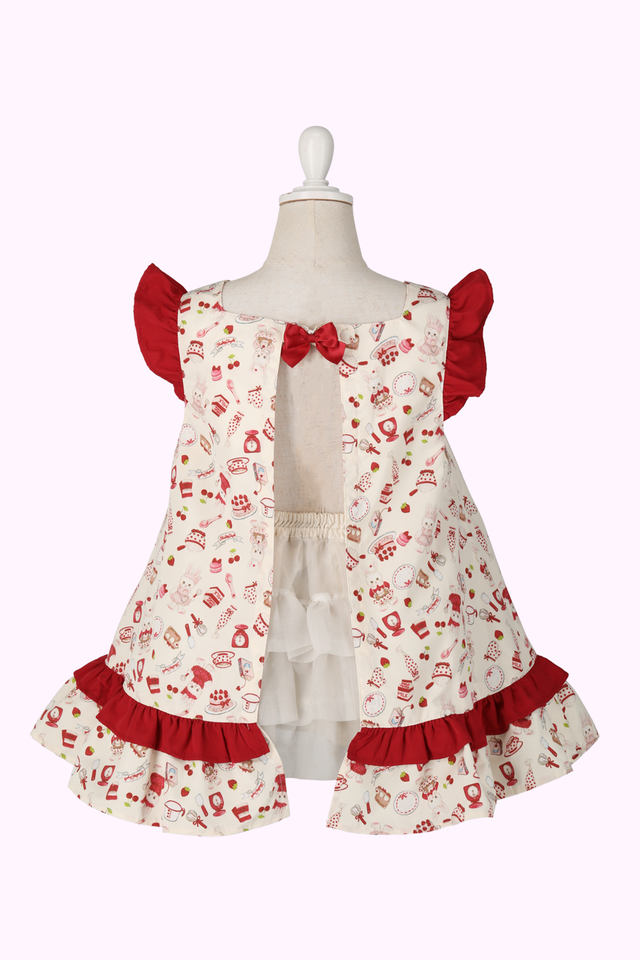 シャルロットクッキングプリントエプロン（Toddler）