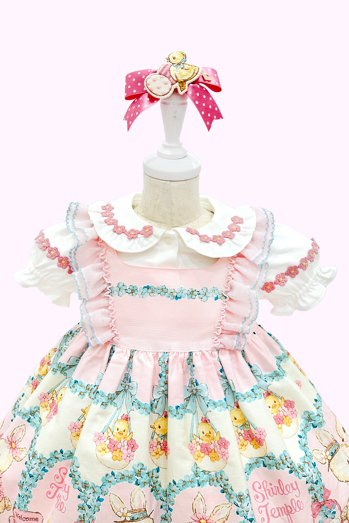 お花レースカットソーブラウス（Baby）
