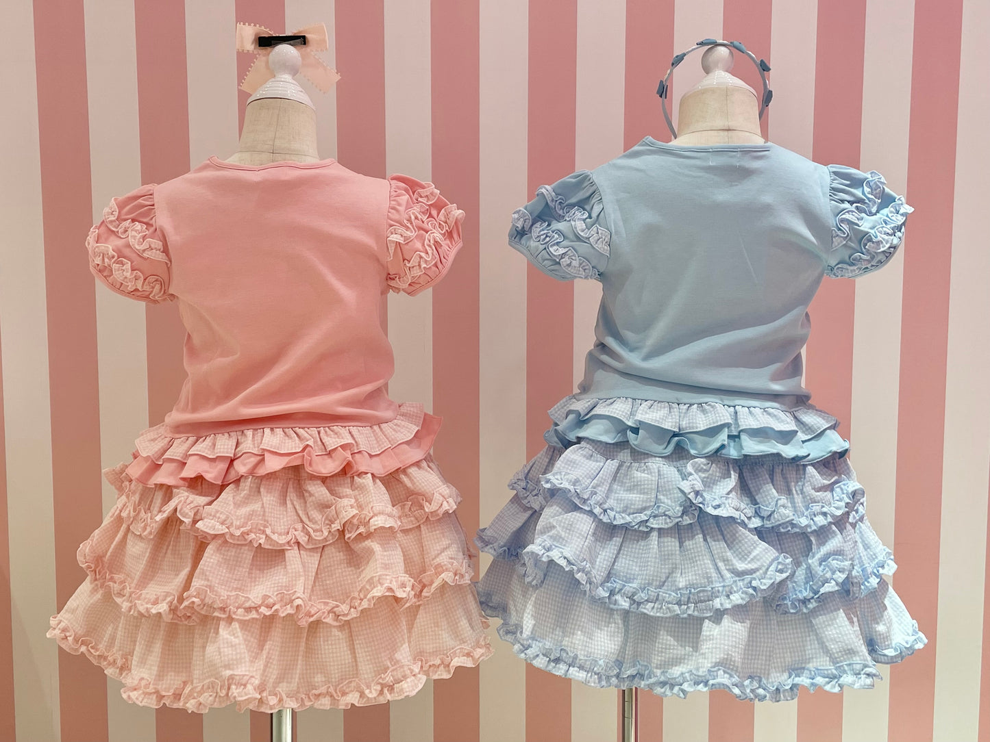 ハートロゴフリルパフTシャツ（Toddler）