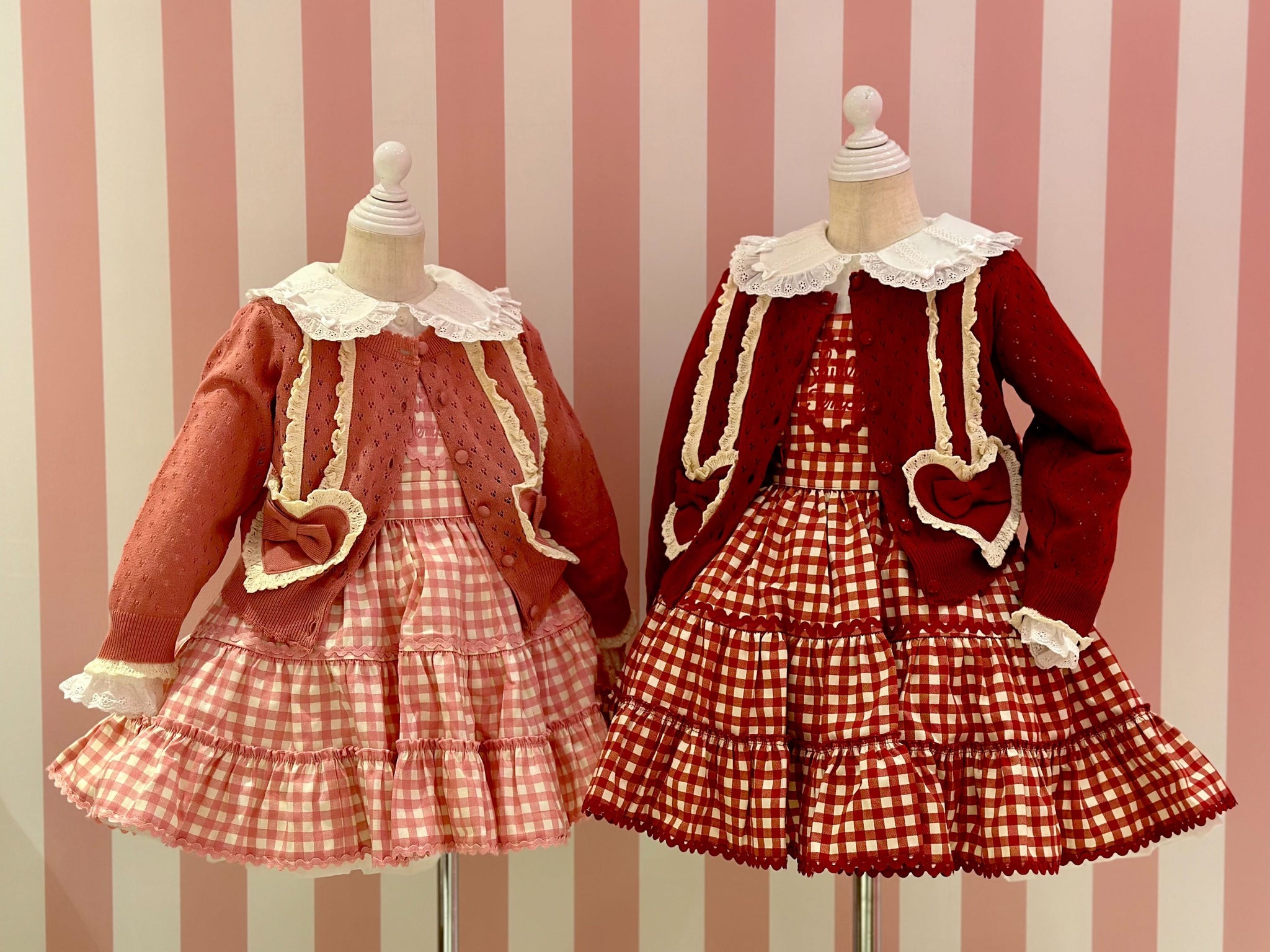 ハートフリルニットカーディガン（Baby） – Shirley Temple Online Store