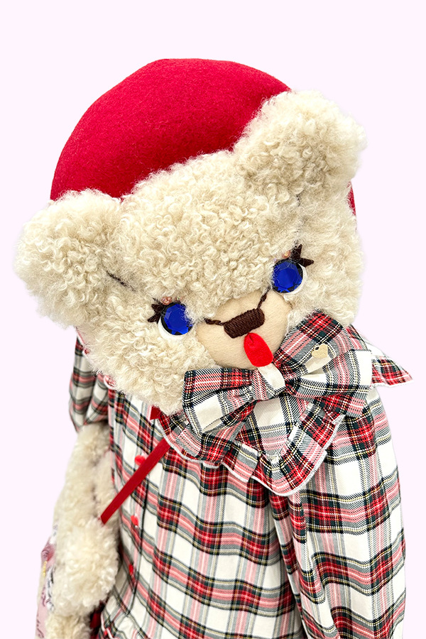 ベアぬいぐるみベレー帽