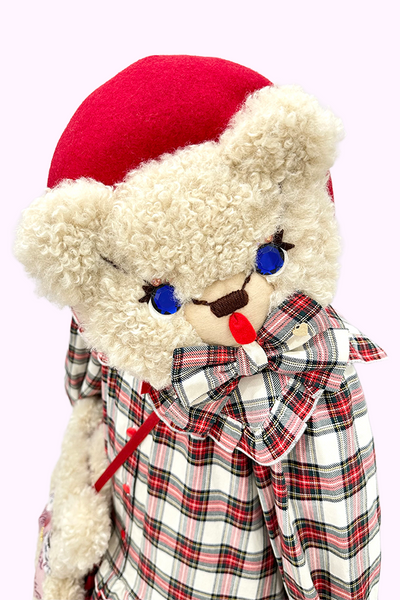 ベアぬいぐるみベレー帽