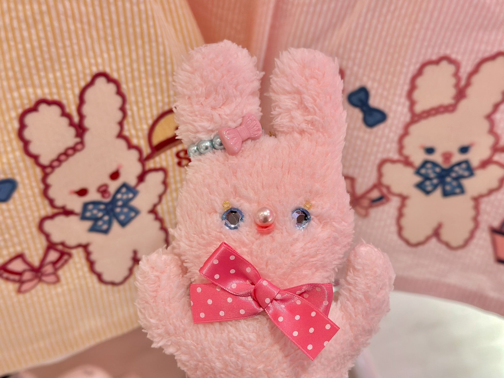 レア　Shirley Temple 非売品 うさぎぬいぐるみ　ノベルティ シャーリーテンプル 非売品 うさぎ ぬいぐるみ ノベルティ 未