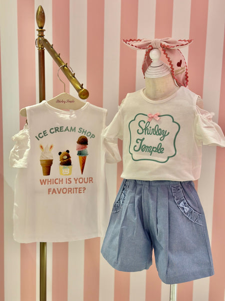 オフショルロゴTシャツ（Toddler）