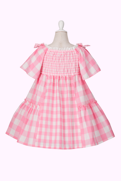 パッチワークチェックワンピース（Toddler）