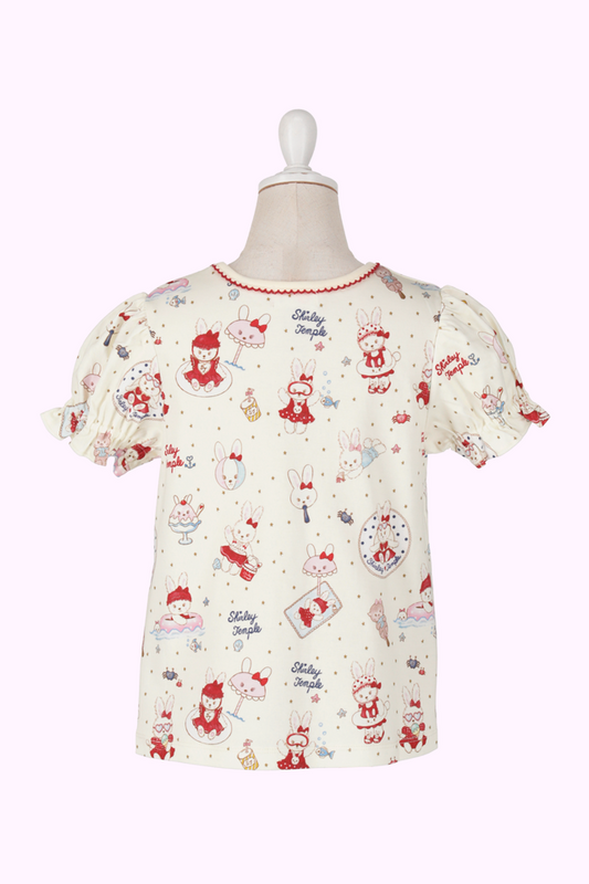 マリンシャルロットプリントTシャツ（Baby）