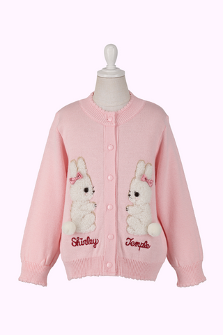 ツインラビットロングニットカーディガン（Toddler）
