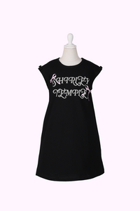 Shirley Temple 黒 ワンピース 80cm ロゴプリントTシャツワンピース（Toddler） – Shirley Temple
