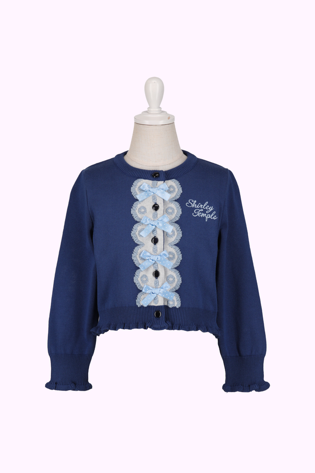 スカラップニットカーディガン（Toddler）