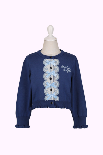 スカラップニットカーディガン（Toddler）
