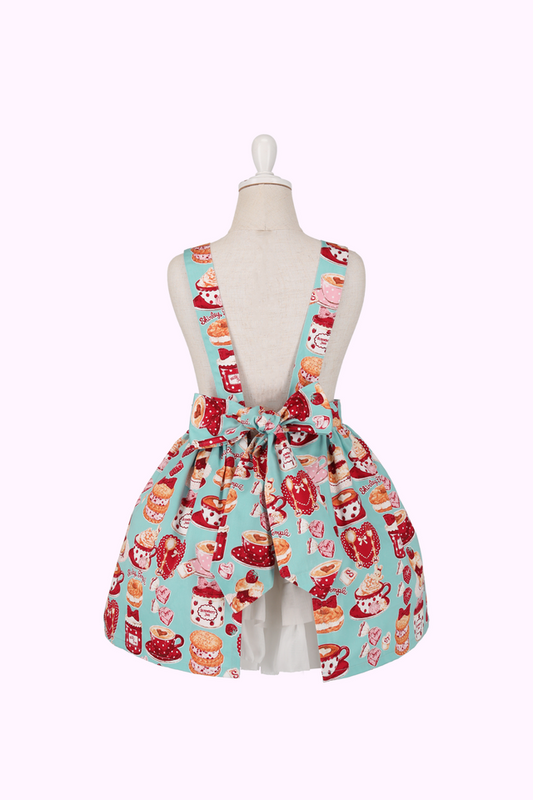 サスティナブルシャーリーカフェプリントエプロン（Toddler）