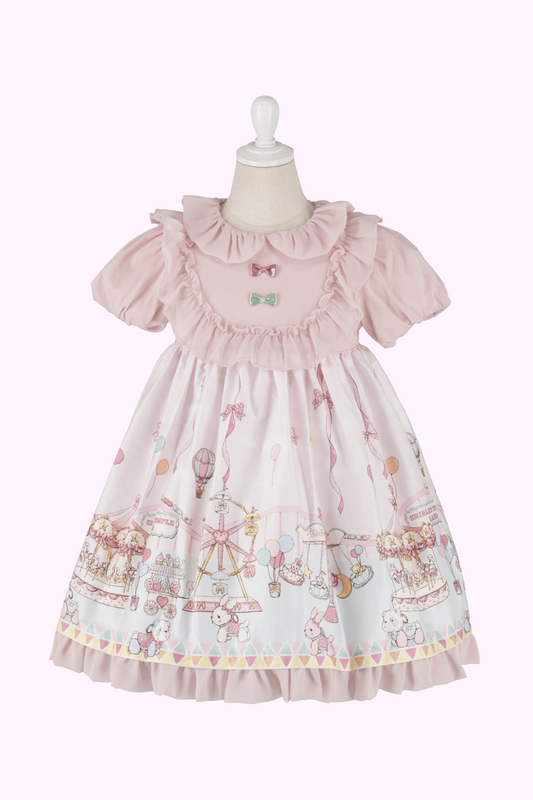 シャーリーテンプルランドプリントワンピース（Baby）