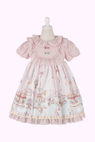 シャーリーテンプルランドプリントワンピース（Baby）