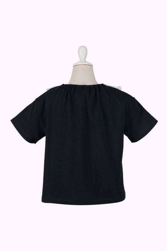 チェリープリント襟付きTシャツ（Sister）