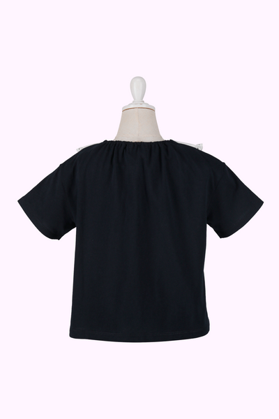 チェリープリント襟付きTシャツ（Sister）