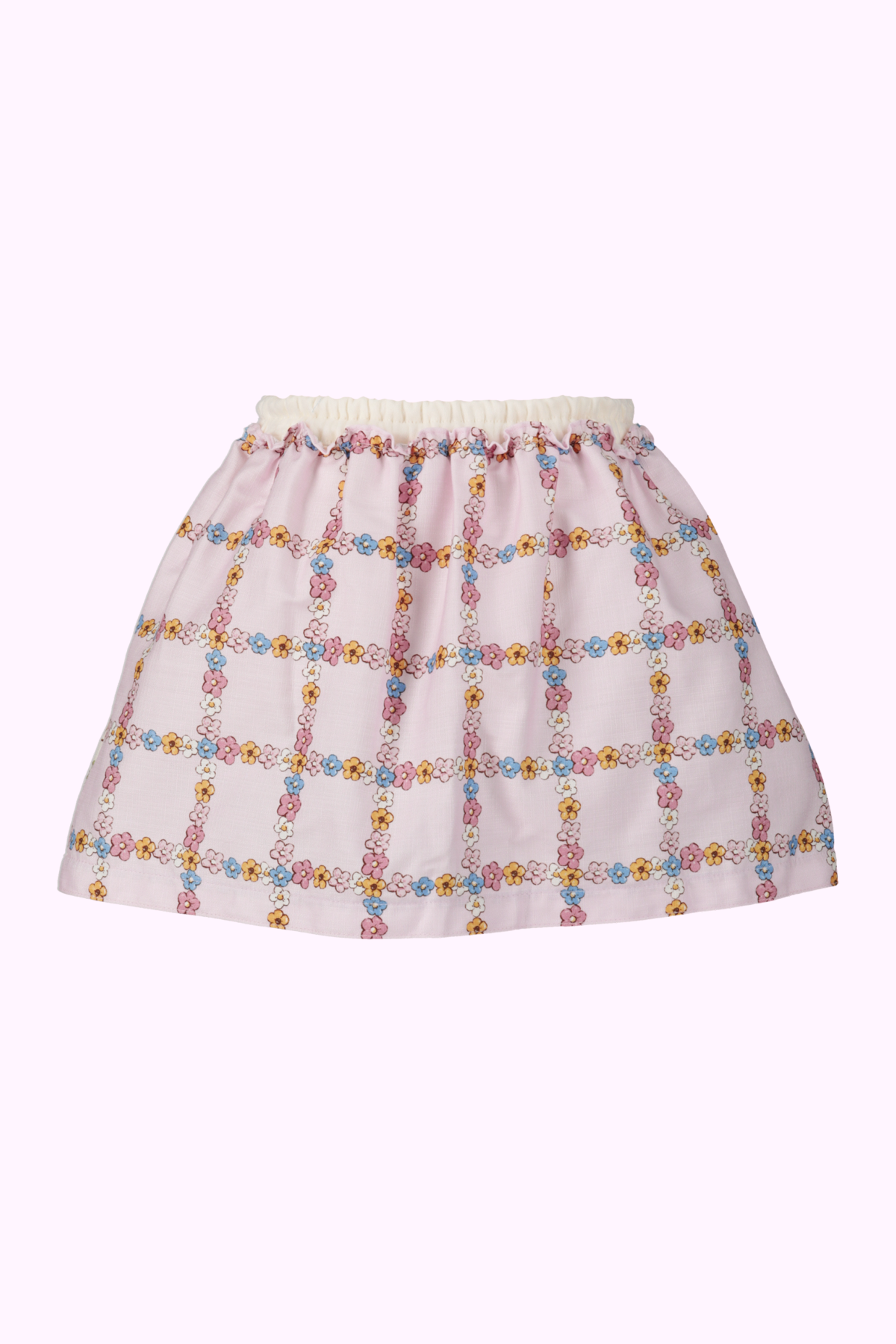 わんちゃんフラワーハウスプリントパンツインスカート（Toddler）