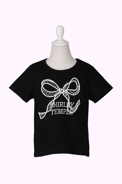 ドットリボンプリントTシャツ（Sister）