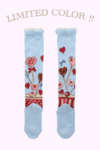 スイートハートニーハイソックス（14～23cm）