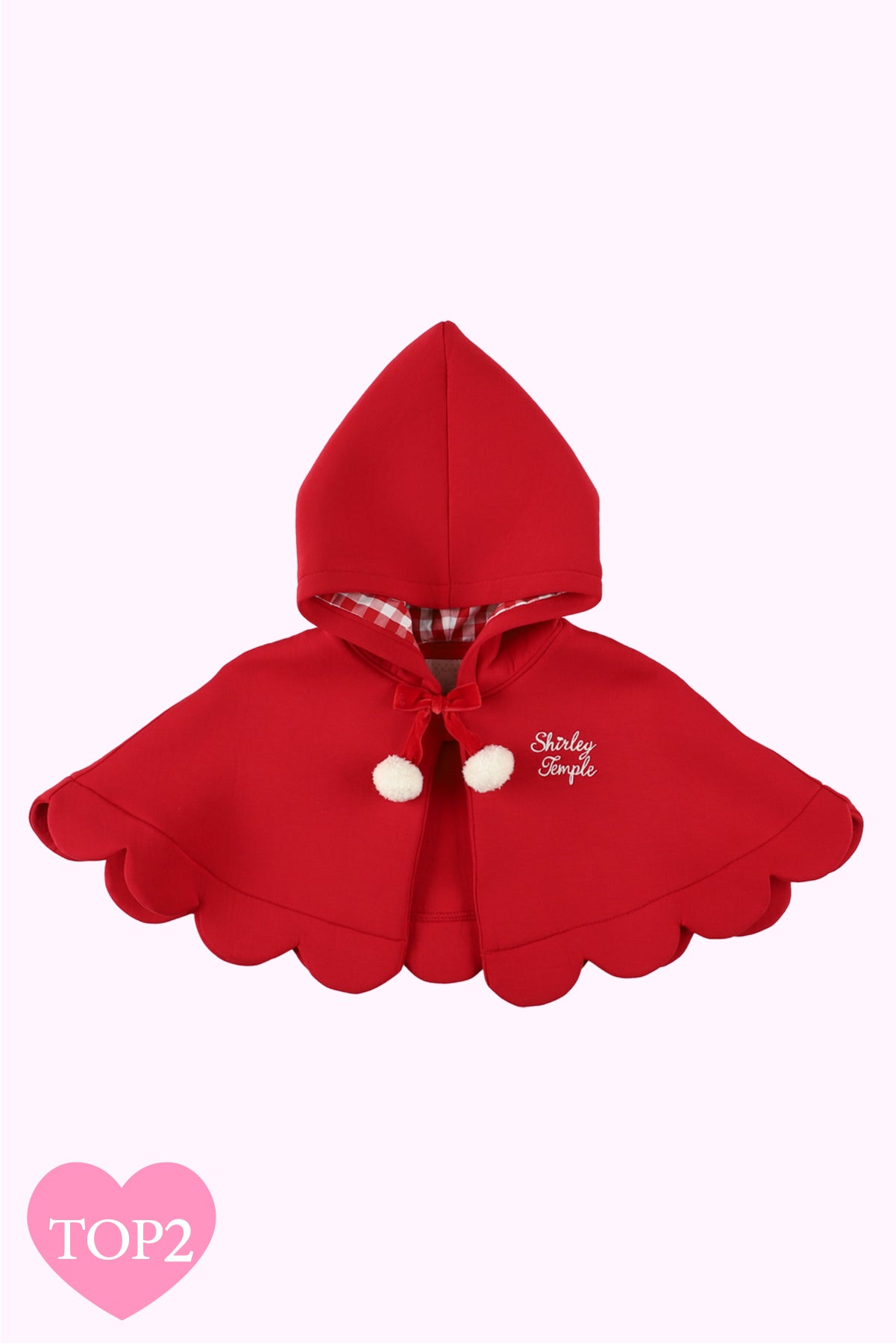 ShirleyTemple 赤ずきんケープポンチョ 赤ずきんケープ(Toddler) – Shirley Temple Online Store