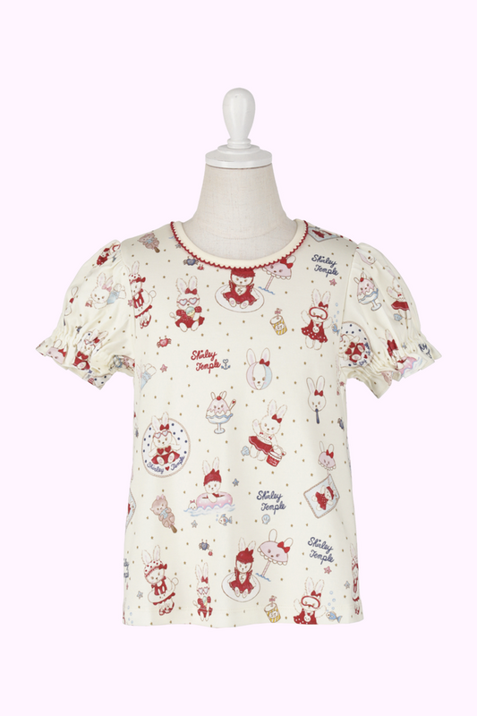 マリンシャルロットプリントTシャツ（Baby）