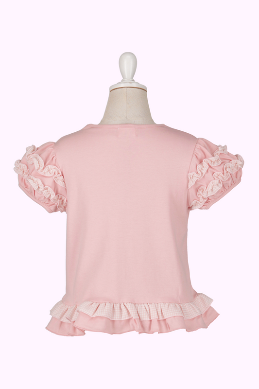 ハートロゴフリルパフTシャツ（Toddler）