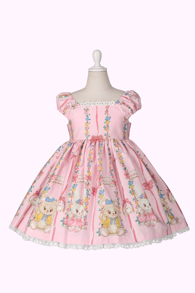 フラワーパークプリントワンピース（Toddler） – Shirley Temple