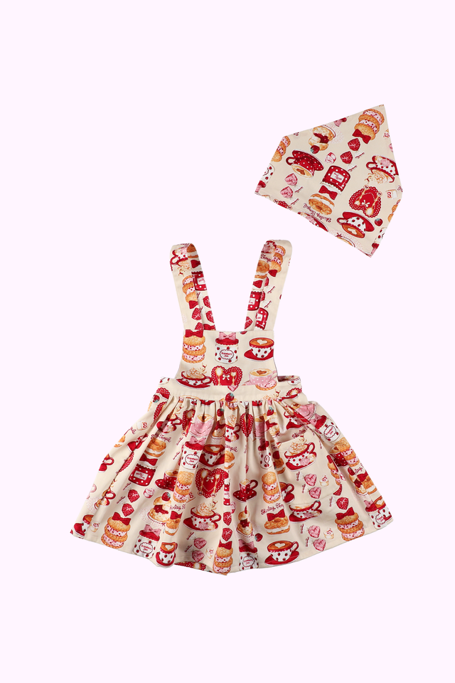 サスティナブルシャーリーカフェプリントエプロン（Toddler）
