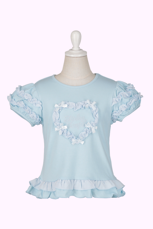 ハートロゴフリルパフTシャツ（Toddler）