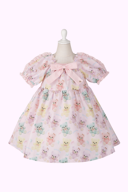 ロリポップベアプリントワンピース（Toddler）