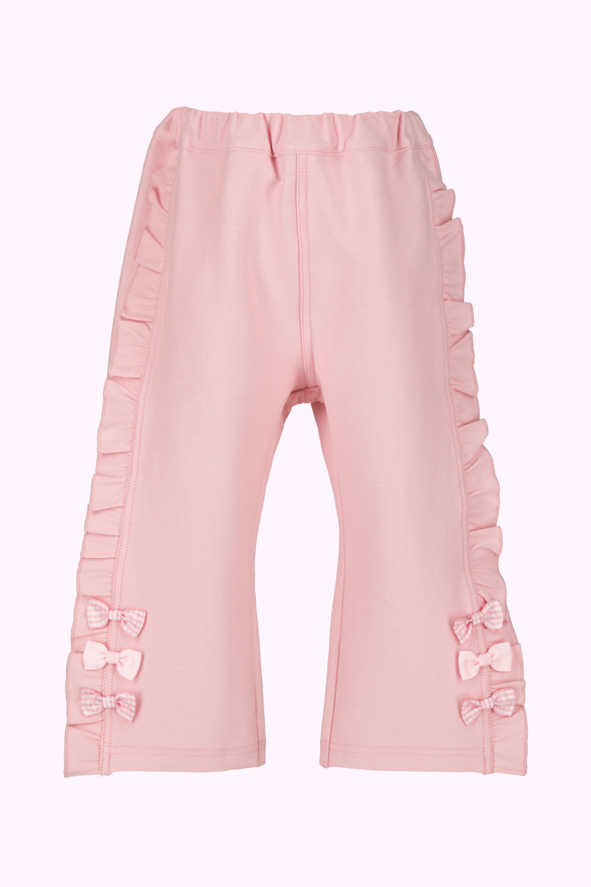 サイドフリルデニムニットパンツ（Toddler）