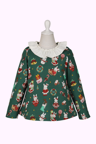 クリスマスシャルロットプリントトレーナー（Toddler）