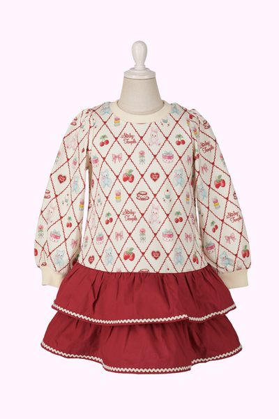 シャルロットの宝物プリントワンピース（Baby）