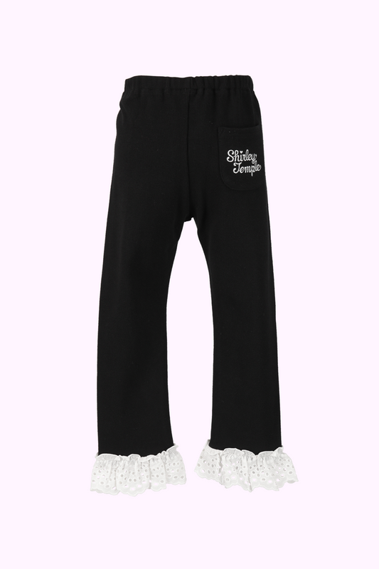 コットンレースリブパンツ（Toddler）