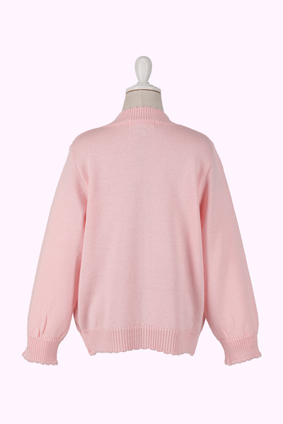 ツインラビットロングニットカーディガン（Baby）