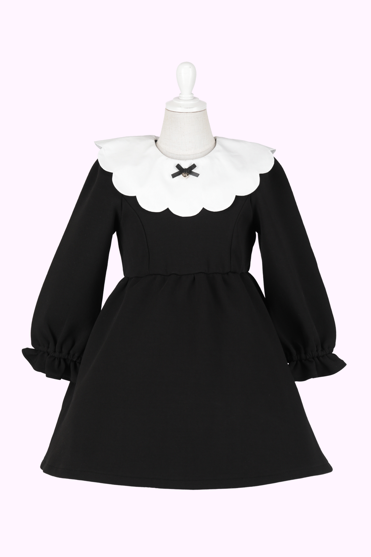 スカラップカラーワンピース（Toddler） – Shirley Temple Online Store