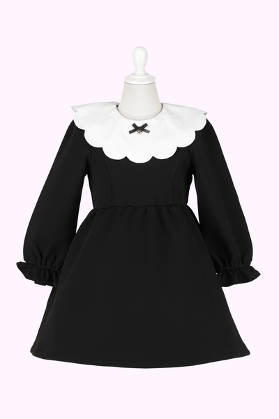 スカラップカラーワンピース（Toddler）