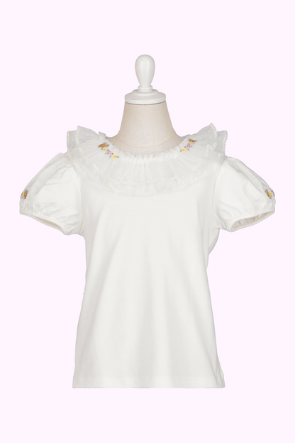 ミツバチレースパフTシャツ（Toddler）