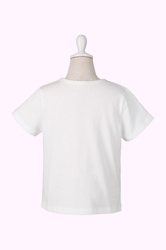 ドットリボンプリントTシャツ（Sister）
